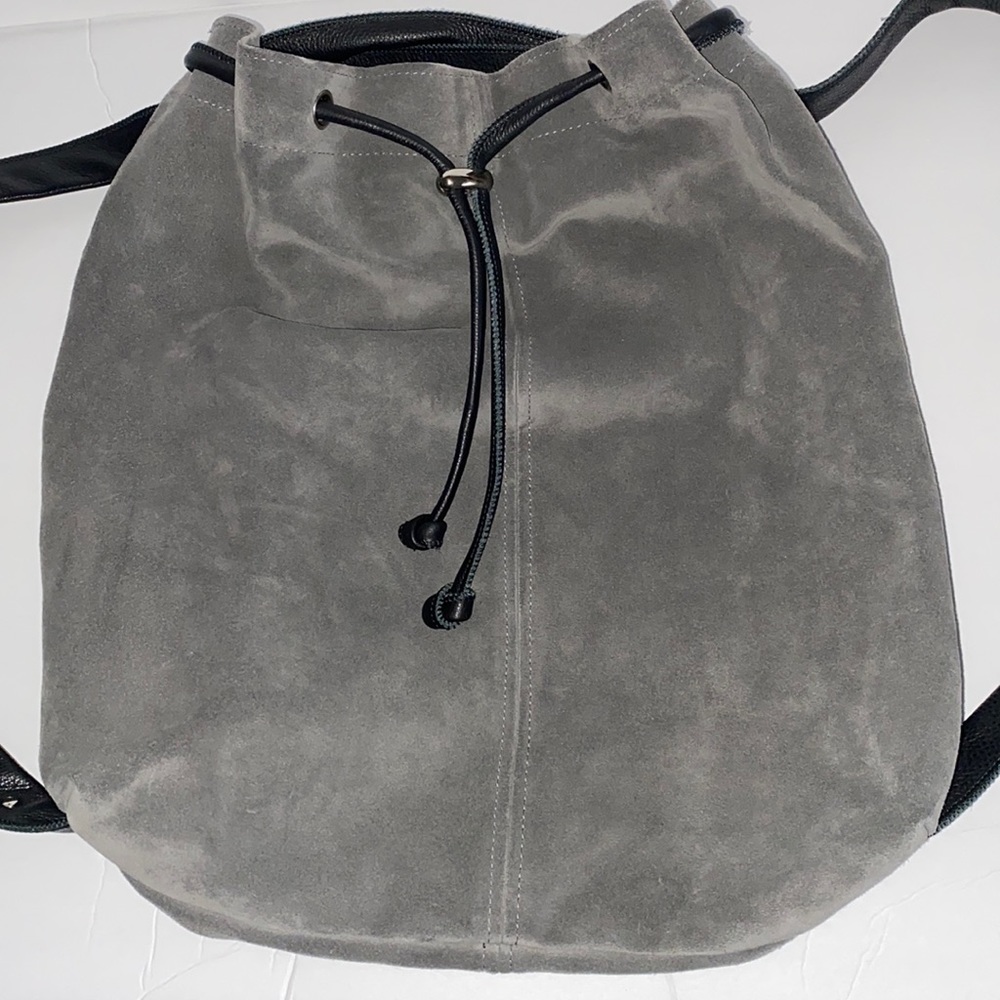 Owen Barry Mathilde Suede Backpack/shoulder bag